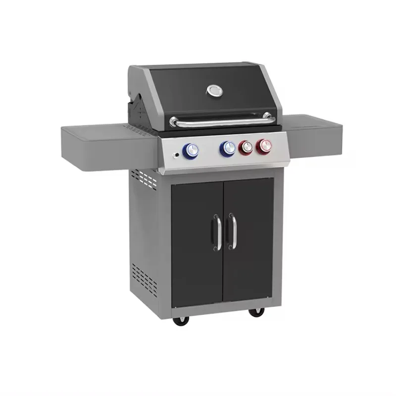 portable gas tailgate bbq grills gas  grill outdoor stainless steel 304 hot dog roller