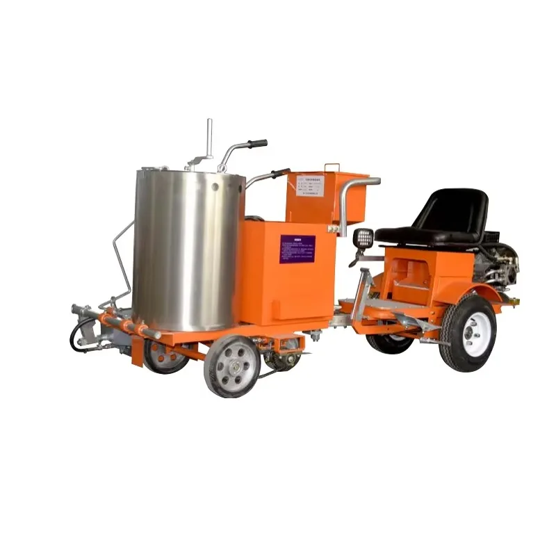 

Road road line marking machine road painting machine used for marking projects in parking lots airports customized hot sale