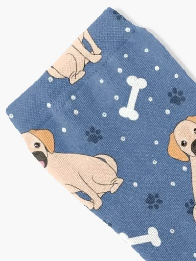 Cute Puggle Dog Socks gifts christmas gifts kawaii soccer anti-slip Man Socks Women's