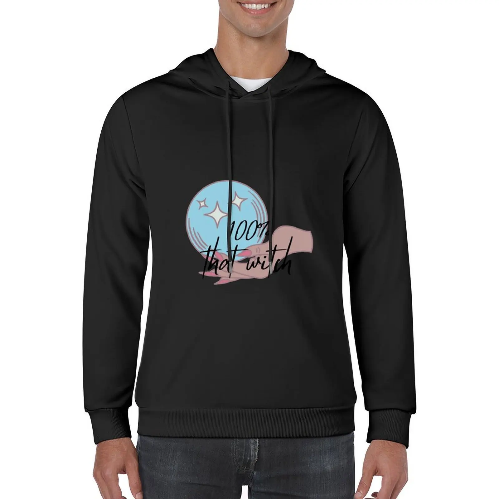 100% that witch Hoodie blouse men's clothing hooded shirt men clothes autumn hoodie