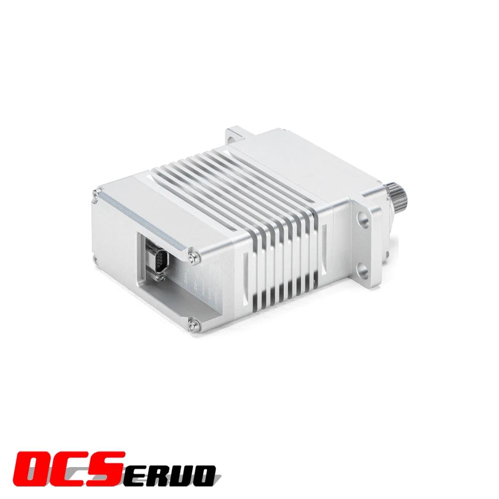 250KG.CM @30V 405g CNC Digital Brushless PWM CAN 485 Servo OCS-D2002 High Torque Servo Steel Gear UAV Metal horn