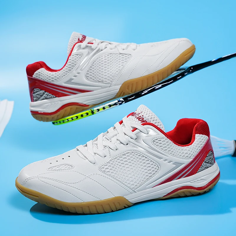 

Outdoor Badminton Shoes Men Anti-slip Low-top Outdoor Sports Men Shoes Durable Solid Color Casual Running Shoes for Men