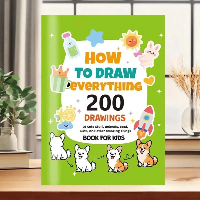 

200+ пошаговых уроков рисования: как нарисовать что угодно, для любителей рисования, руководство по рисованию, подарки на день рождения