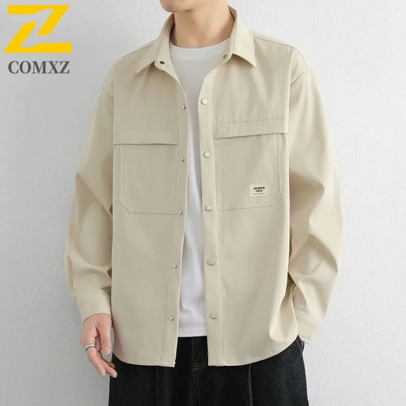 

COMXZ Warm Tactics Jacket Men Women Stand Collar Anti-Wrinkling Coat Fashion Streetwear Waterproof Windproof for Outdoor 2025
