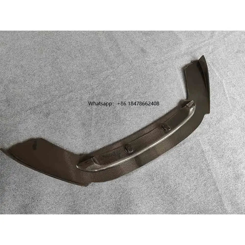 

T Style Real Carbon Fiber Front Bumper Chin Lip Splitter for Old California 2008-2014