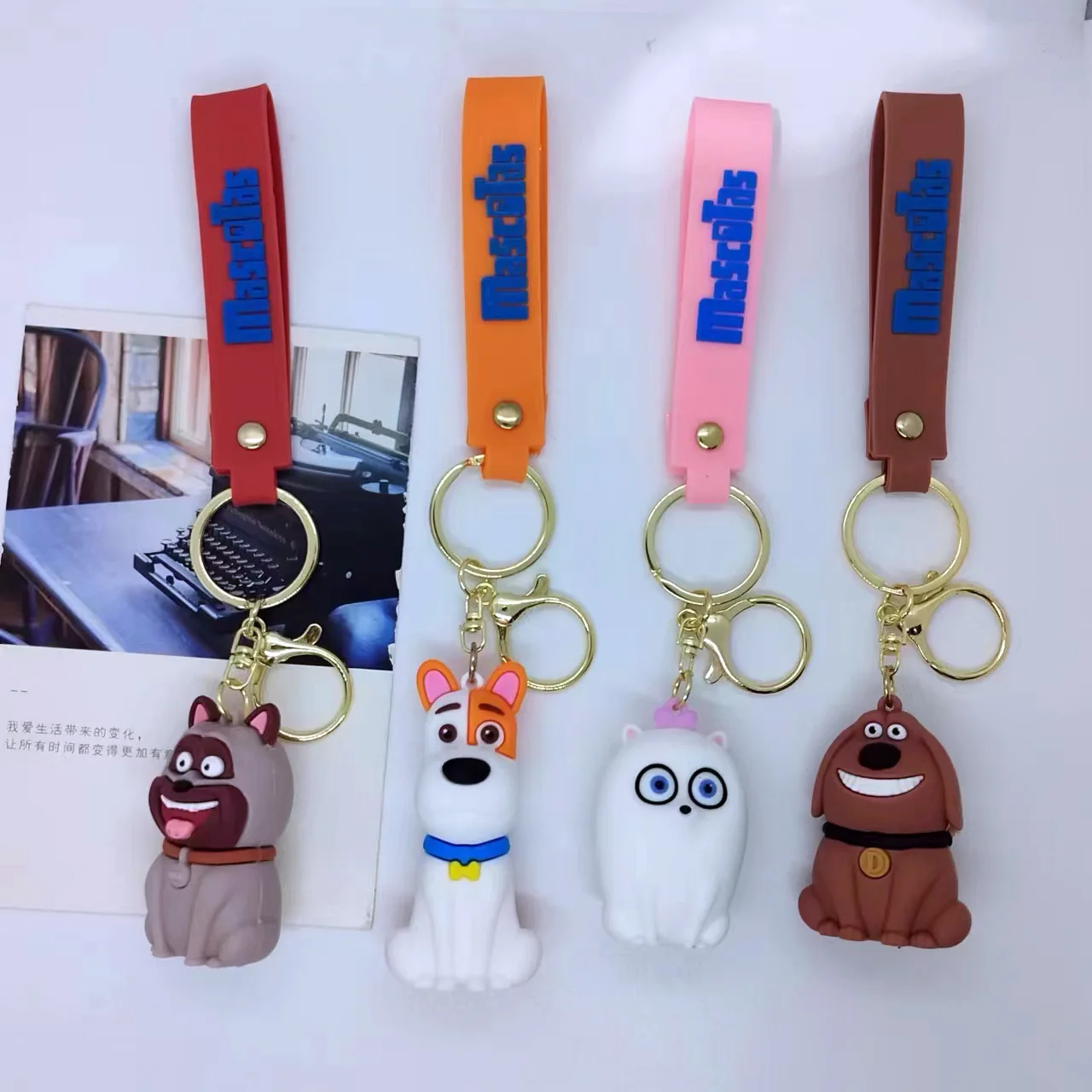 

Creative Cartoon Love Item Big Secret Keychain Bag Car Keychain Accessories Gift Wholesale Cute Personalized Gifts Y2k