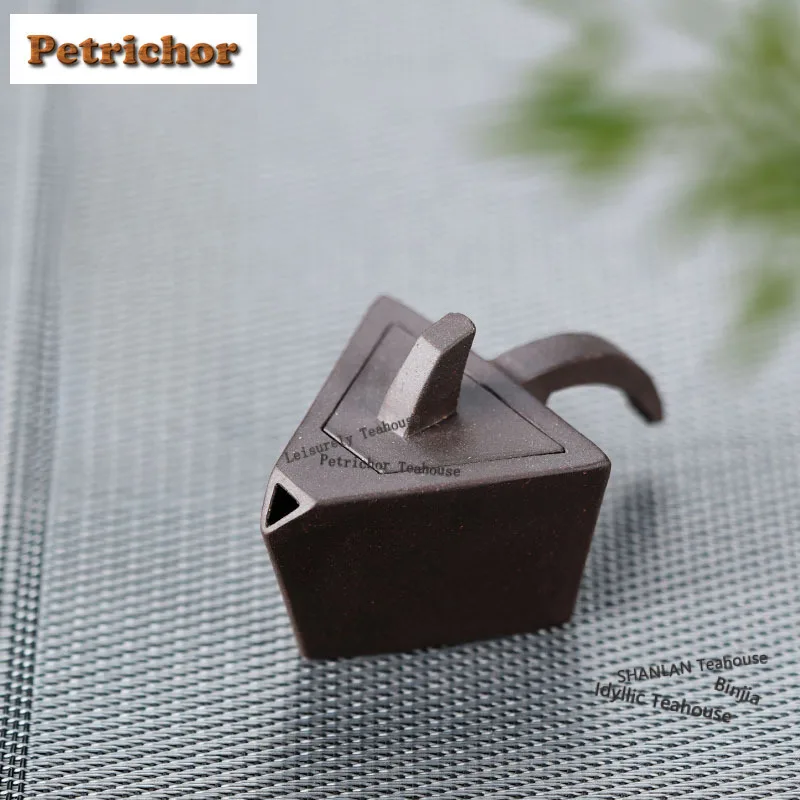 

25ml Yixing Purple Clay Teapots Artists Handmade Smooth Sailing Pot Raw Ore Livid Section Mud Kettle With Filter Zisha Tea Set