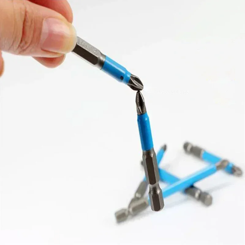 Cross bit drill Head Screwdriver Bits Hand Tools Anti Slip Electric Hex Shank Magnetic Screwdriver Drill Bit