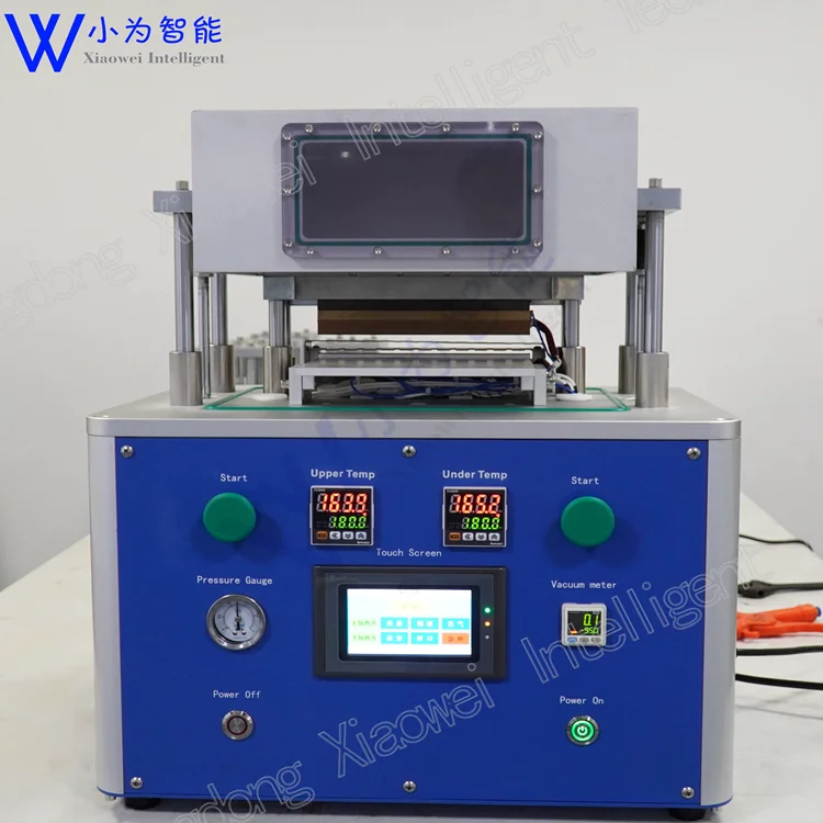 Factory Price 200mm Pouch Cell Secondary Vacuum Heat Sealing Machine For Pouch Cell Sealing Formation