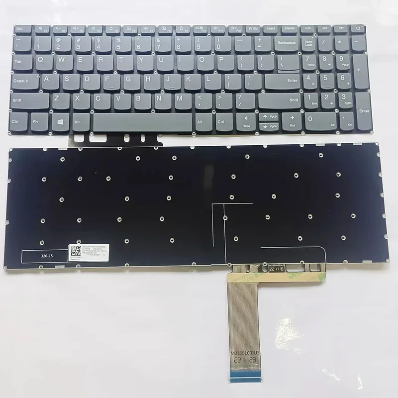 Laptop computer replacement keyboard no backlit for Lenovo IdeaPad V320-17isk V320-17ikb 520-15ikk