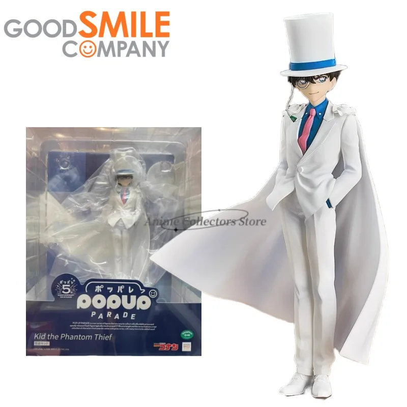 

Original Good Smile Conan Edogawa POP UP PARADE Kuroba Kaito Detective Conan Anime Figure Cartoon Collectible Model Doll Gift