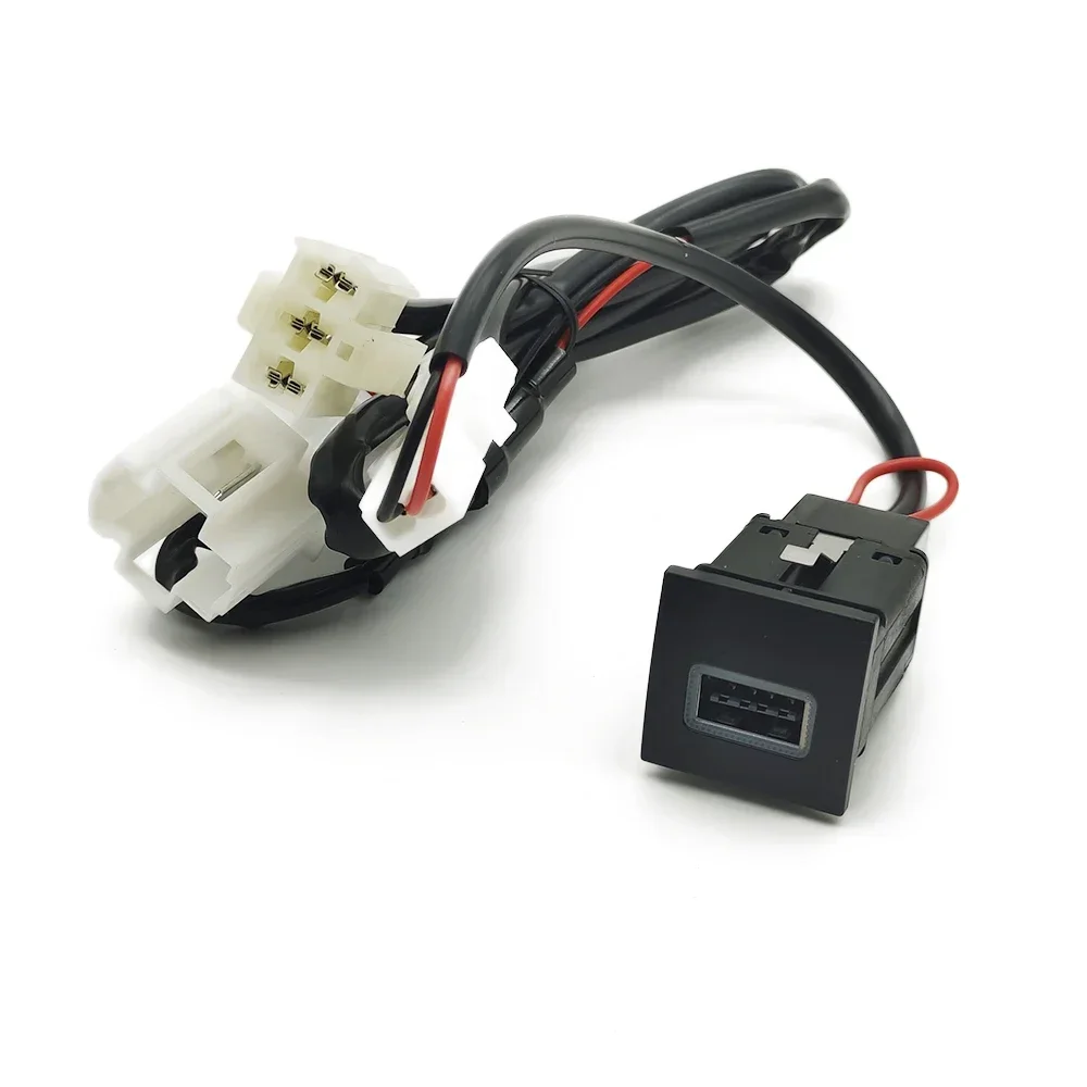 USB-Autoladebuchse, 12 V/24 V, USB-Ladeauslass, Netzteil, PD-Typ, für VW Golf 6 Jetta 5 MK5 Scirocco 2006–2014