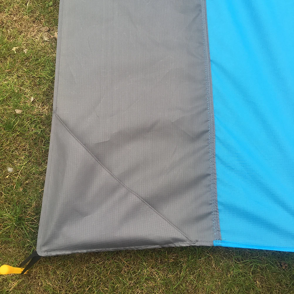 

Waterproof Beach Mat Outdoor Cushion Picnic Rug Portable Lightweight Camping Pad Blue Gray Picnic Mat Beach Cushion