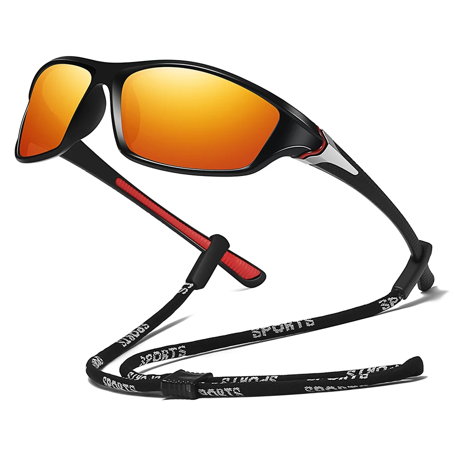 Men And Women Outdoor Sports  Sunglasses With Chain Cycling Climbing Skiing Fishing Vintage Sun Glasses Eyewear