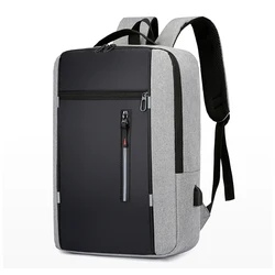 Portable Backpack Camping Travel Bag Business Daypack with USB Charging Port Fit 15.6 Inch Laptops for Men Women