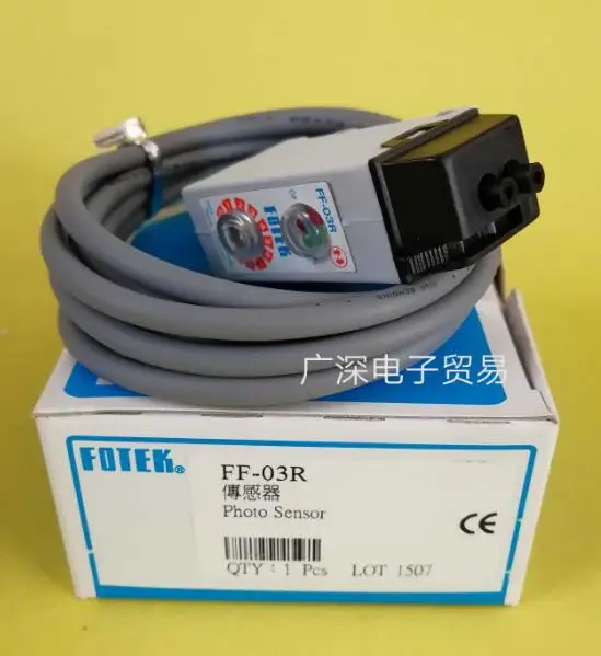 

FF-03R FOTEKOPTICAL FIBER SENSOR Photoelectric Switch Sensor 100% New & Original