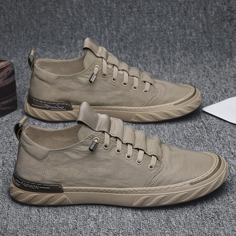 2023 nuevas zapatillas altas, zapatos informales para hombre, zapatos cómodos de lona para hombre, zapatos planos ligeros para correr para hombre,