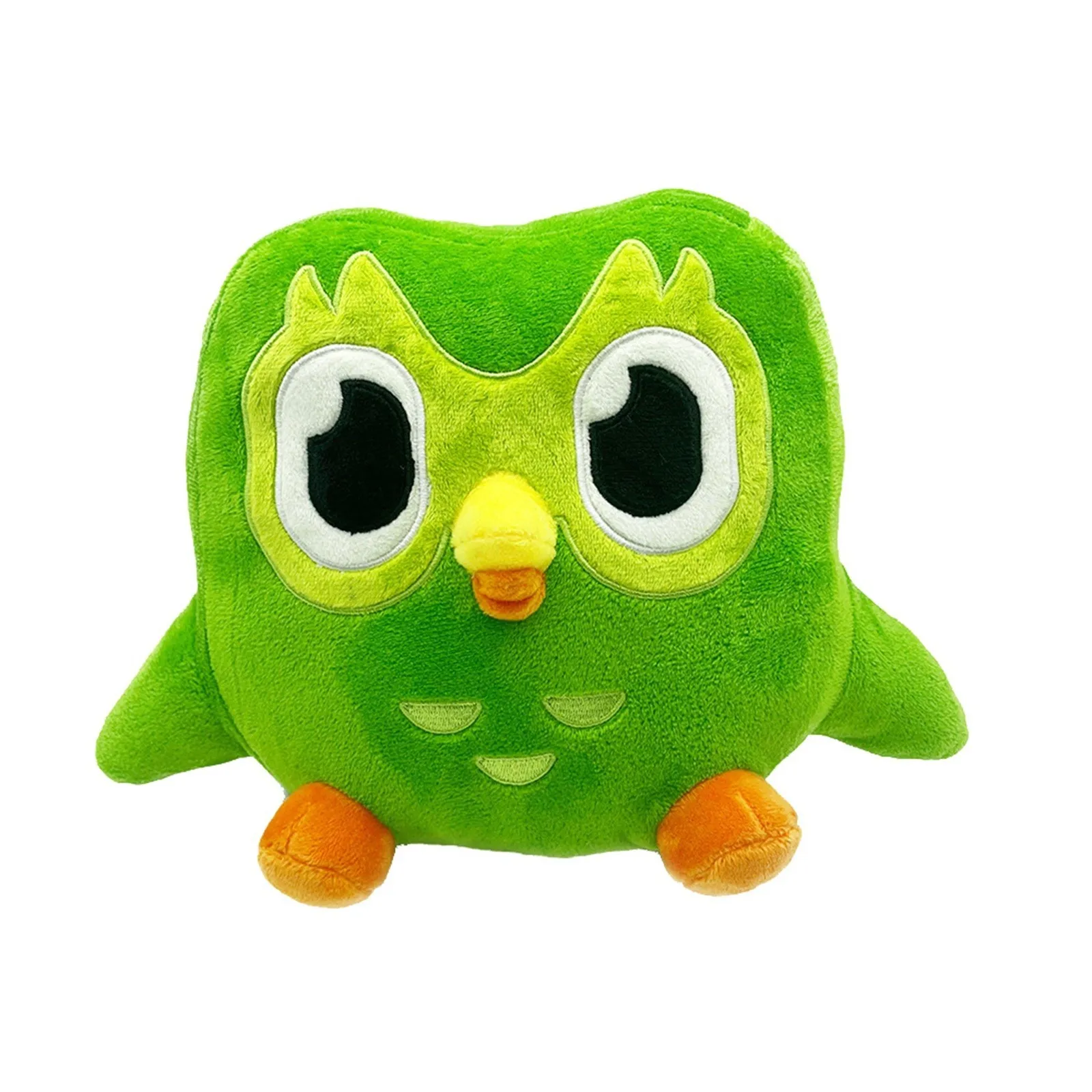 Green Duolingo Owl Plush Toy Duo Plushie Of Duo The Owl Cartoon Anime Owl Doll Soft Stuffed Animal Toy Children Birthday Gift