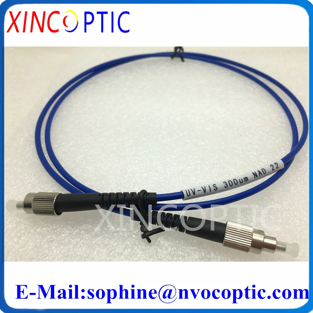 FCUPC-FC/SMA905/ST Silica/Quarts Metal Ferrule MM SX 300um(UV-VIS~200-1100nm,~0.22NA),3M,Armored Fiber Optic Patch Cord Cable