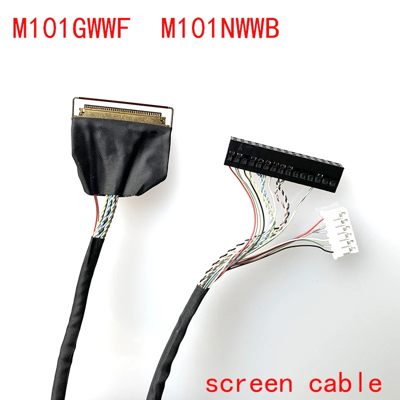 

M101NWWB industrial portable screen cable 20454-LED40P single 8-back LVDS Teflon M101GWWF R0