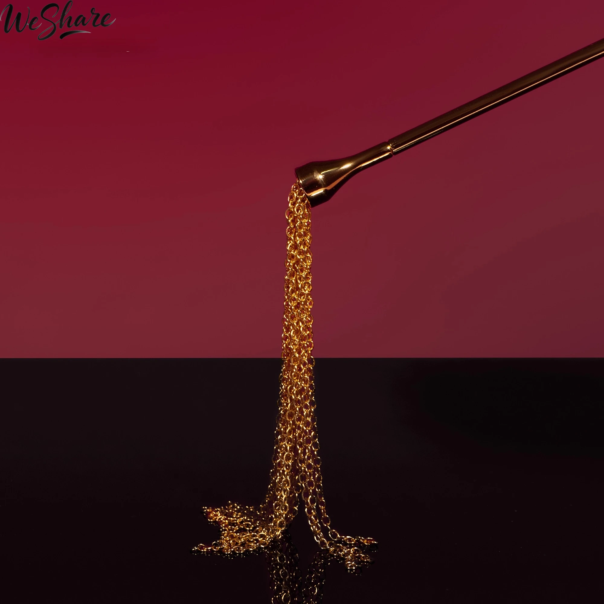 ريشة دغدغة قابلة للفصل بمقبض معدني ريش أسود طبيعي للعب الحسي BDSM لعبة دغدغة للأزواج المداعبة #1