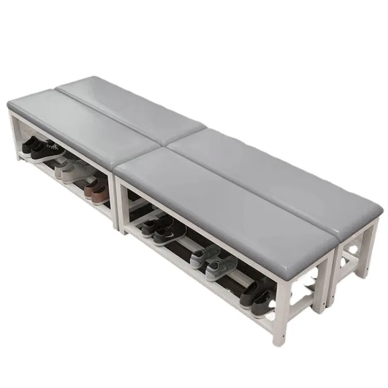 

change shoe long strip sofa hair stool change shoe stool long strip clothing store gym bathroom