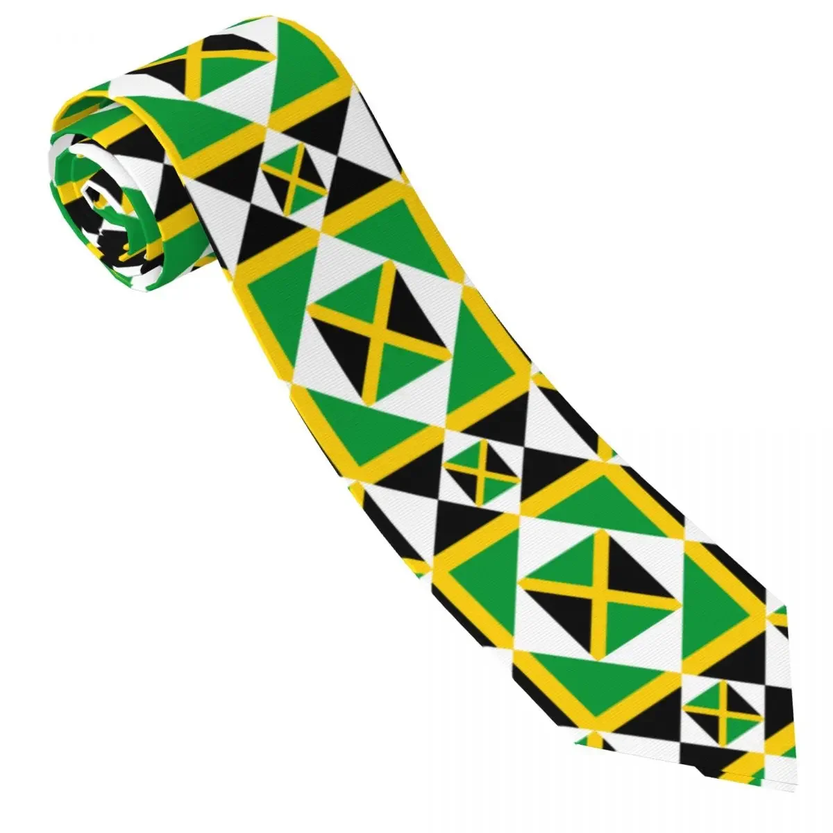 Jamaica Flag Tie For Men Women Necktie Tie Clothing Accessories