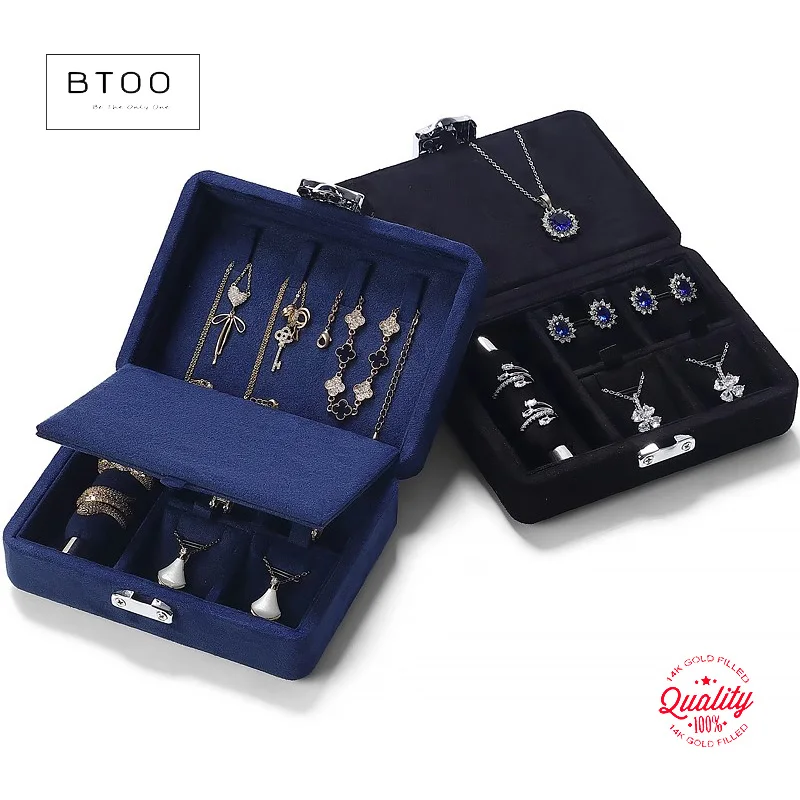 

Jewelry Storage Box Earring Necklace Jewelry Jewelry Classification Flip Lid Jewelry Box