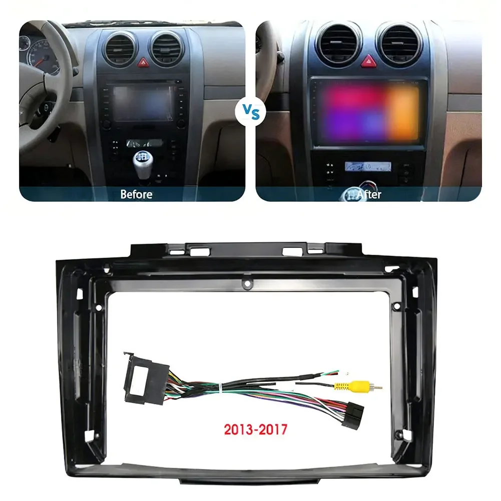ABS Material Panel Bezel Wear Resistant Non-deformation Quick Installation Car Interior Upgrade For Great Wall