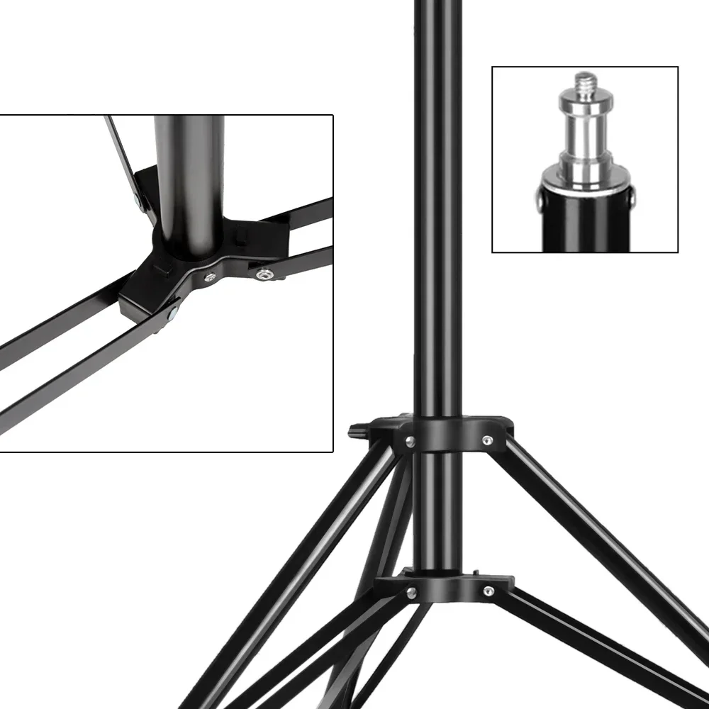 2.8m statywy wytrzymałe lekki statyw do fresnela wolframu stacja telewizyjna Studio fotografia studyjna fotograficzne 280cm statywy