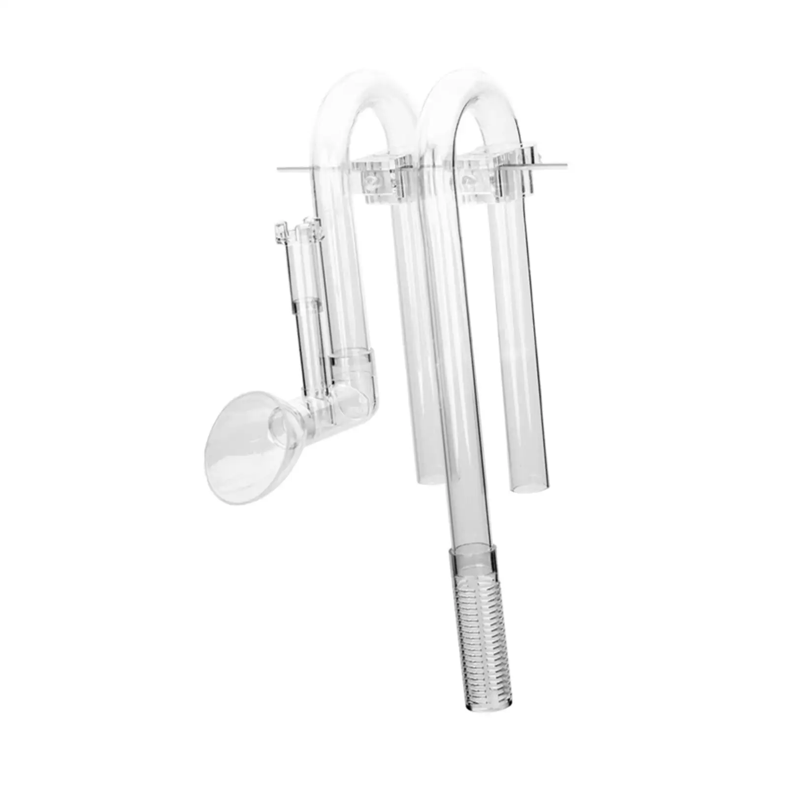 

Трубка для подачи и слива воды (вход/выход) для аквариума, 16 мм, прозрачная, для удаления масляных пятен