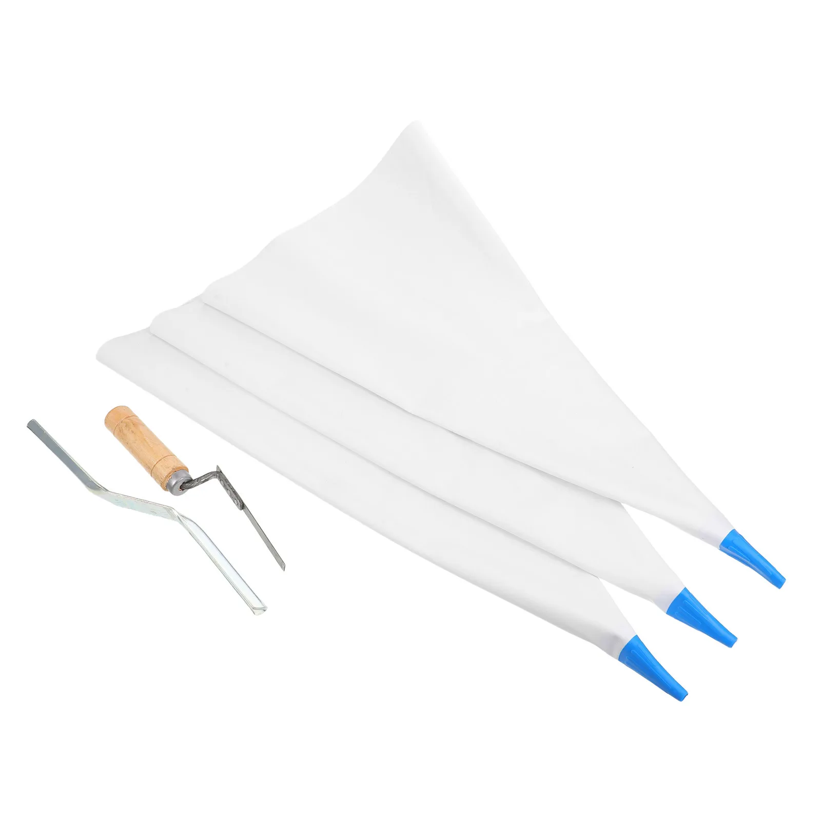 

1Set Heavy-Duty Tile Grout Masonry Mortar Bag Reinforced Tear-Resistant Metal Tip Precision Pointing Piping Bricklaying Tool