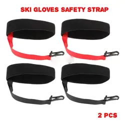 Outdoor Sports Glove Strap, Ski Glove Wrist Strap Portable Gloves Accessories Mitten for Mountaineering Ski Winter Men Women