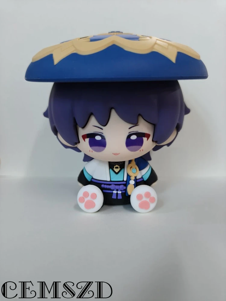 Game Genshin Impact Wanderer Cosplay Cute 8CM Desktop Ornaments Anime Cartoon Props Halloween Gifts Limited Edition Customized - Image 2