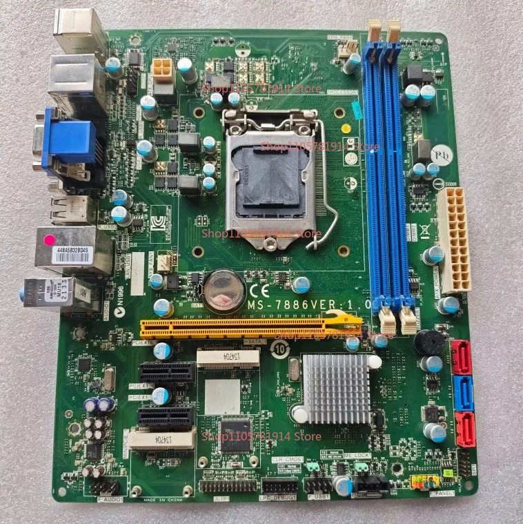 For MSI MS 7886 VER1.0 Industrial Computer Main Board Industrial Console Main Board