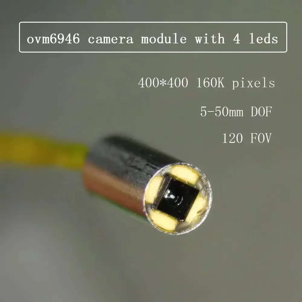New Sales 2MM OVM6946 USB Endoscopic camer Module For single use bronchoscope Cystoscope Ureteroscope