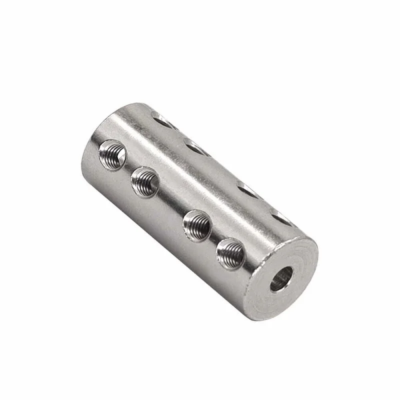 High Torque Rigid Coupling 14mm OD 35mm Length 45# Steel Motor Shaft Connector Extended Type with Grub Screw for 3D Printer