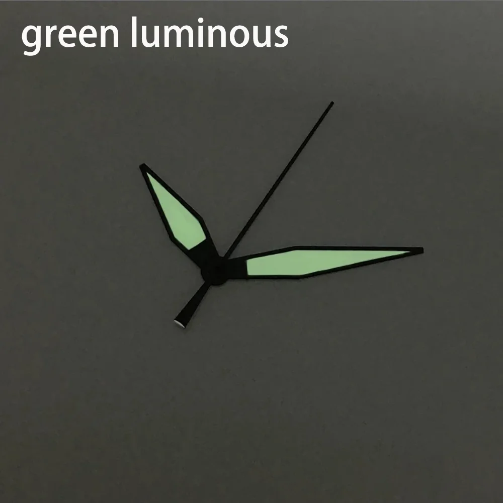 Аксессуары для часов Часы, минуты, секунд Три стрелки с зеленым светом Подходит для механизма ETA2836/2846/2824