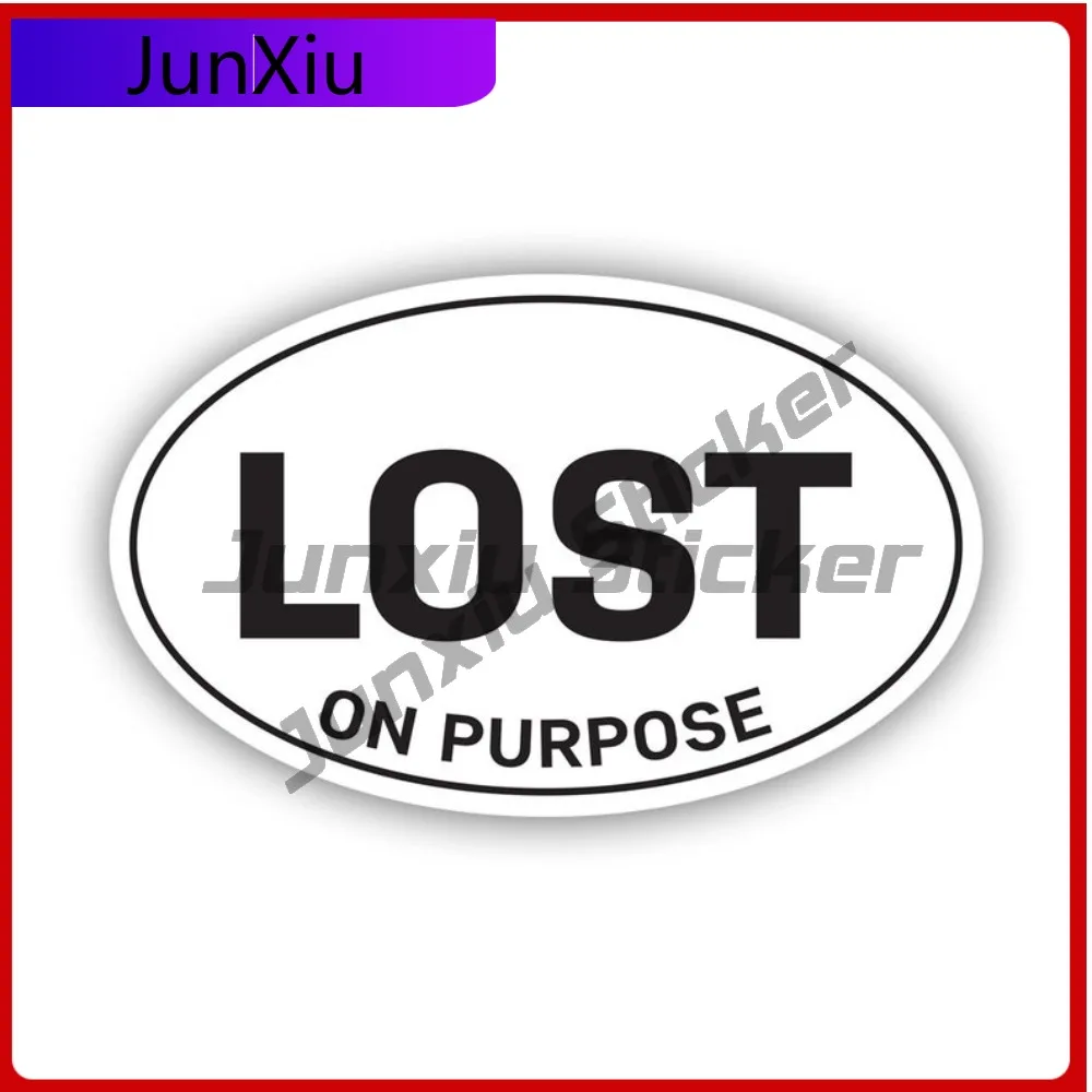 

Jdm Stylish Lost On Purpose Sticker Decal American Made Uv Protected Overland Explore 4x4 Off Road Hike Hiking Overlanding