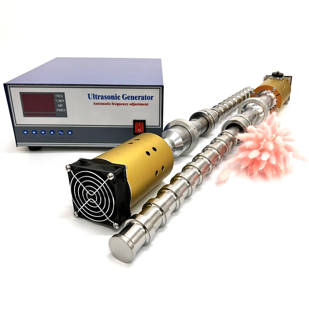 

20Khz Ultrasonic Biodiesel Processor 2000w Immersion Titanium Tubular Transducer With Generator