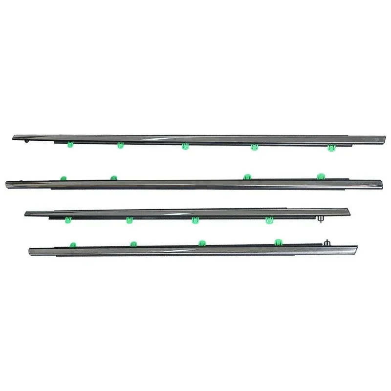 4pcs Car Window Glass Sealed Strip Side Window Wheatherstrip for Honda CRV 2002-2022