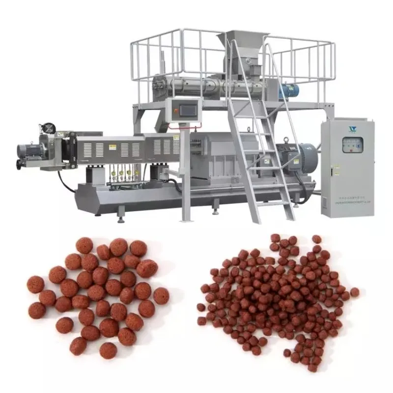 [Best-selling] Big Capacity 8T/H Floating Fish Feed Pellet Making Extruder Machine Prices Fish Feed Extruder Manufacturing Machi