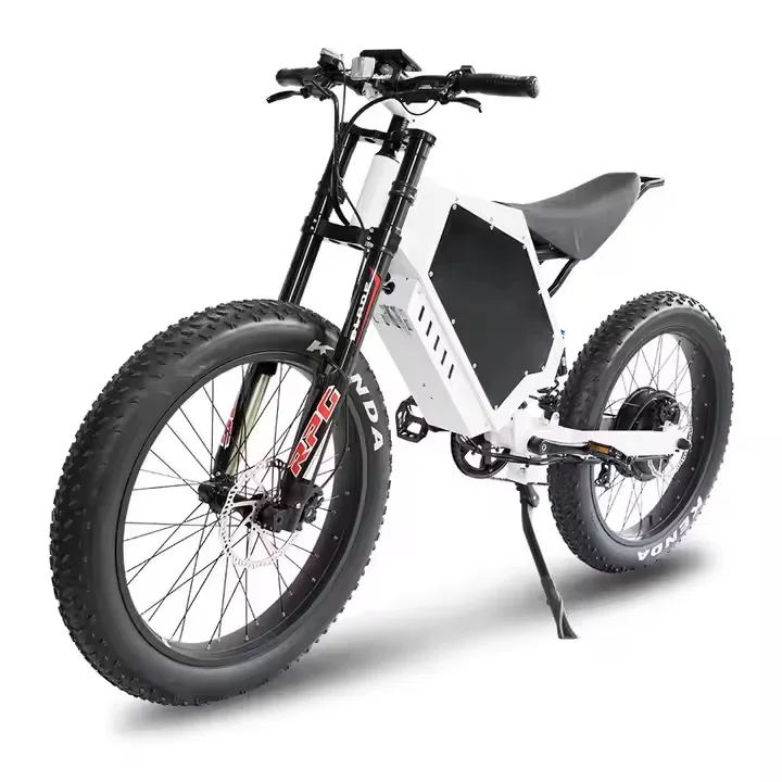 Steamoon 3000W 48v Full Suspension Electric Bike For Daily Work Use Integrated Battery & Central Motor Ebike