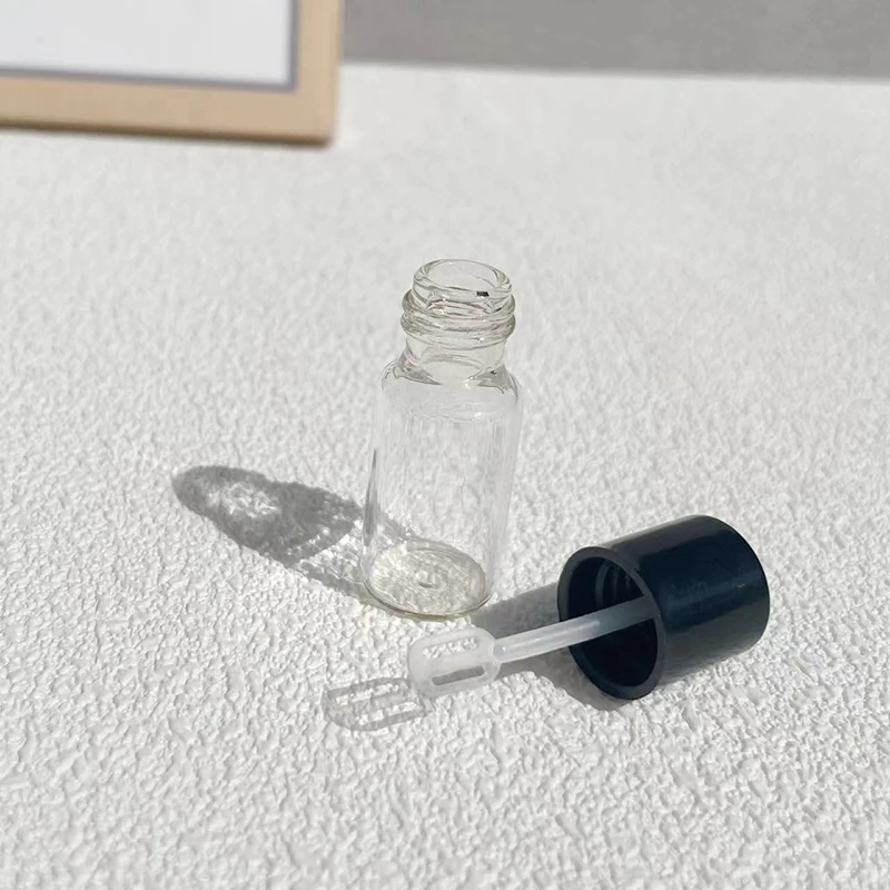 1/2/5 pçs garrafas recarregáveis base líquida 4ml subpacote viagem garrafa vazia mini colher de escavação ferramentas cosméticas