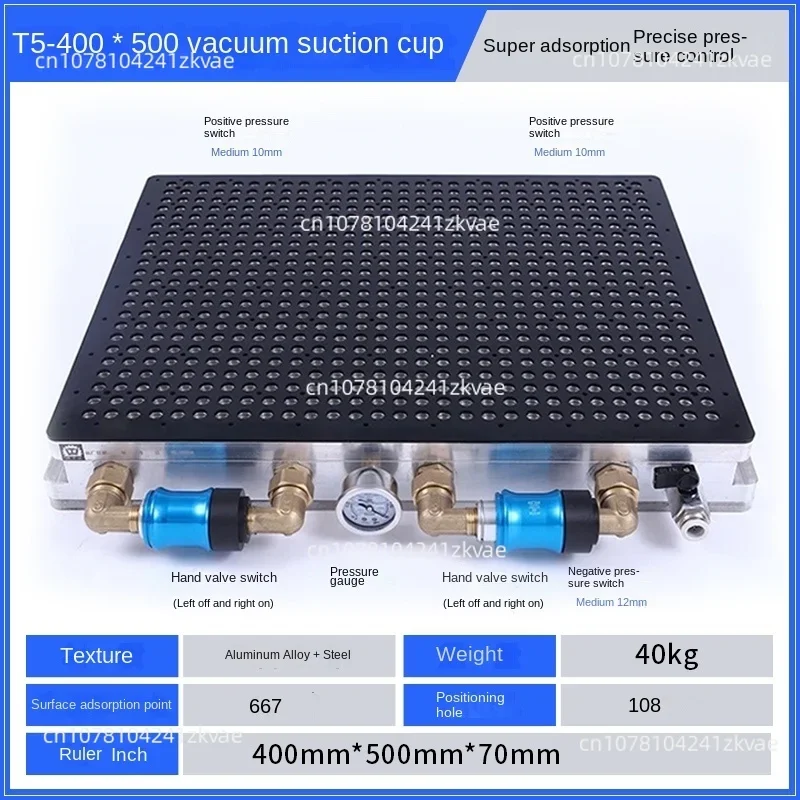 

Vacuum Chuck Plate Fixtures Vacuum Table For CNC Milling Machine Vacuum Suction Cup