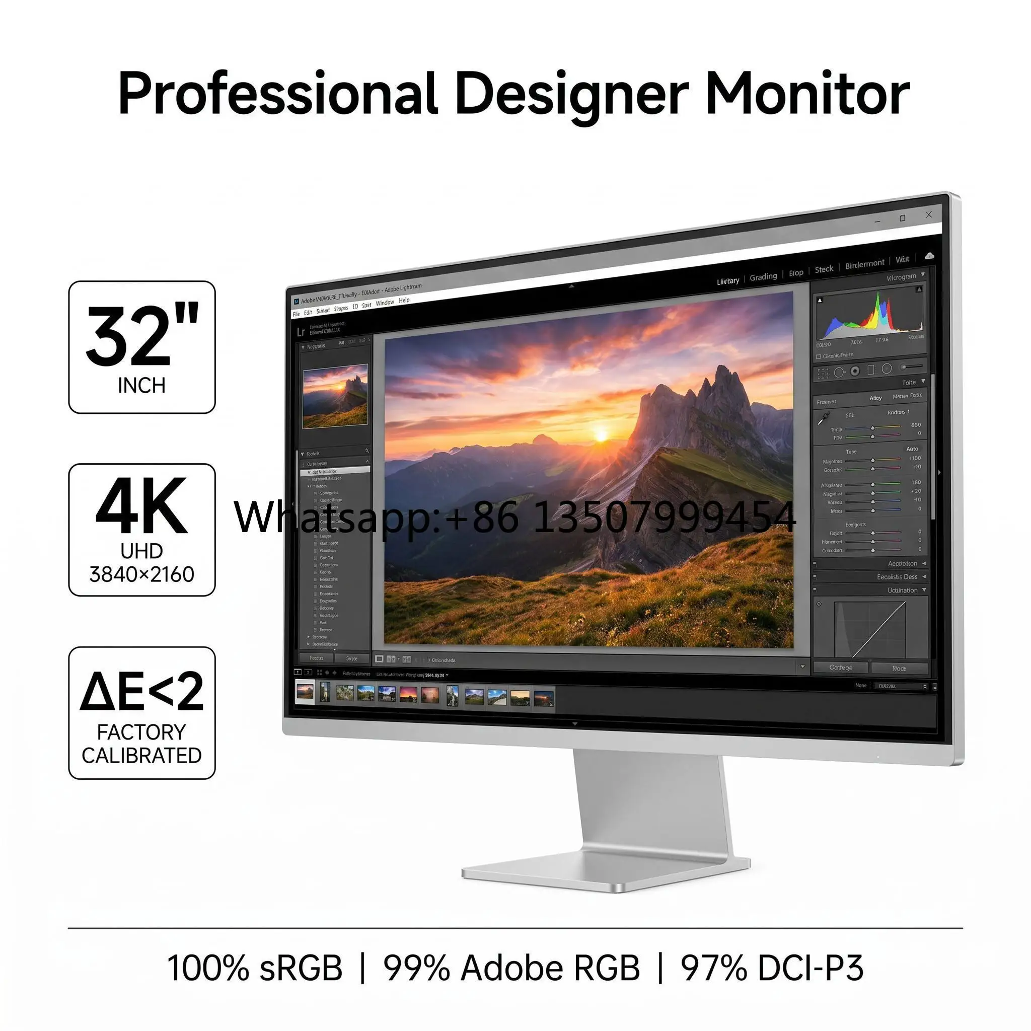 32 Inch 4K 75Hz IPS HDR Monitor | 100% SRGB | OEM/ODM | Distributor