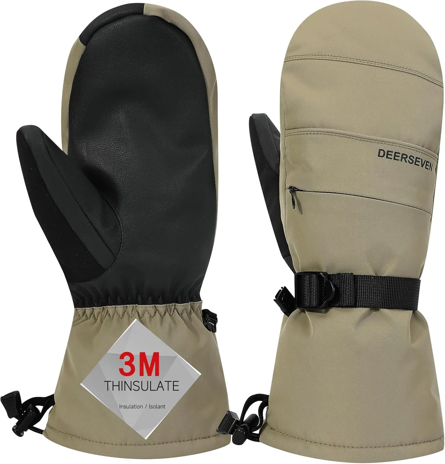 

Зимние лыжные варежки для мужчин и женщин: теплые, утепленные, водонепроницаемые, ветрозащитные для холодной погоды и сноубординга