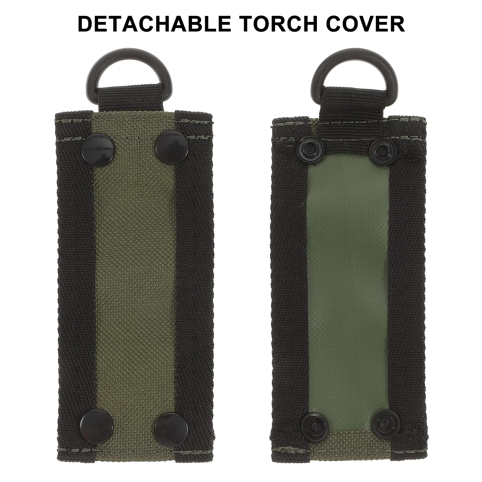 Flashlight Lampshade Detachable Torch Cover Protective Holder for Belt Protector