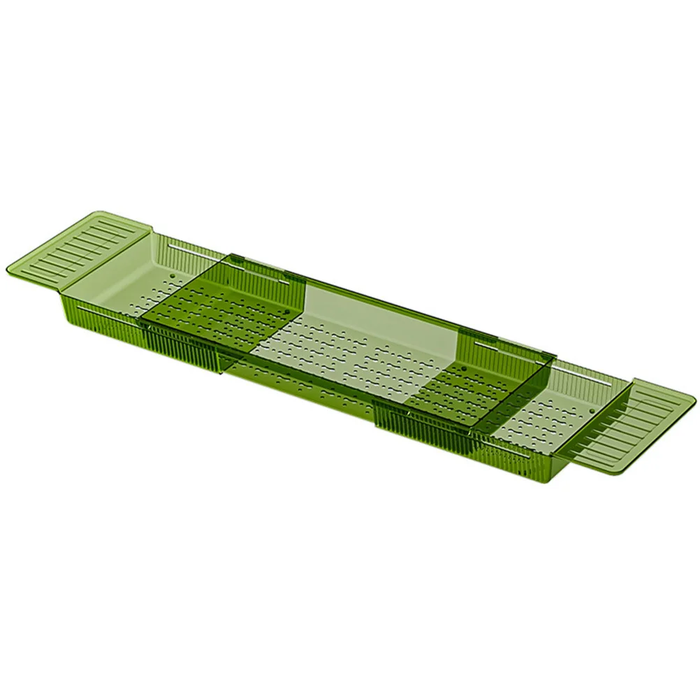 

Adjustable Bathtub Tray Plastic Expandable Bath Caddy Table Tub Tray for Books Tablet Wine Bath Accessories Bathtub
