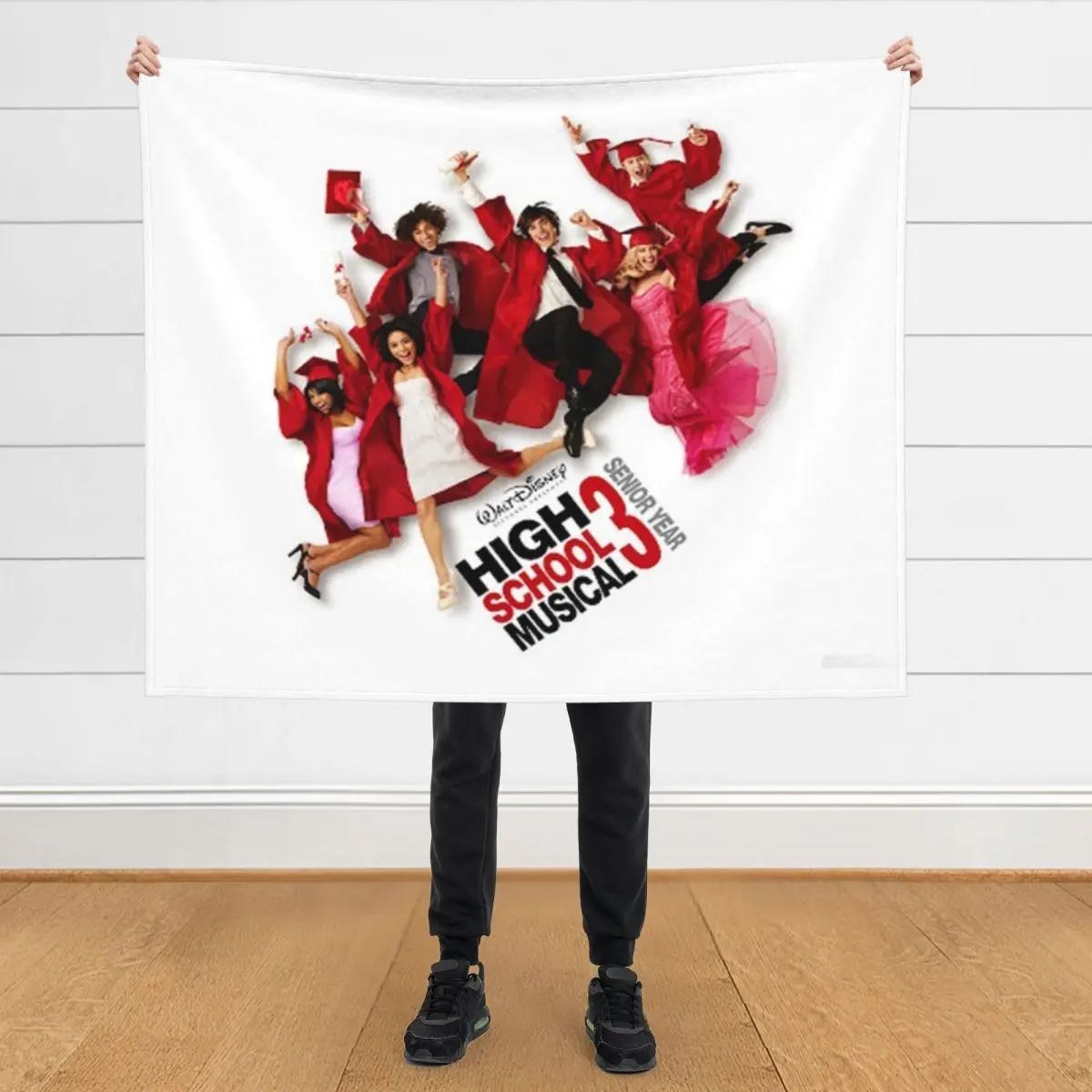 

HSMTMTS 02 Throw Blanket cosplay anime Flannel Fabric Stuffeds Blankets